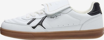 Sneaker bassa 'BALL EQUIP M' di Pepe Jeans in bianco: frontale