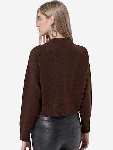 Viorna Knit cardigan 'Strickjacken' in Brown