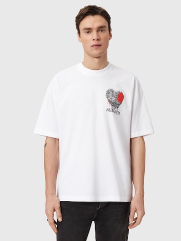 AllSaints Póló 'CHASTE' - fehér