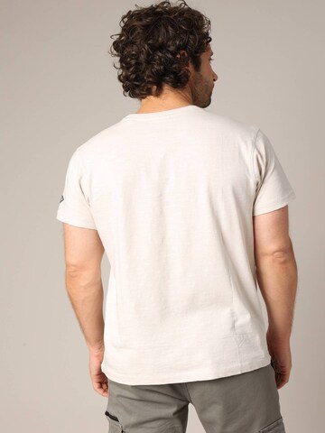 T-Shirt 'Hipster' Deeluxe en blanc