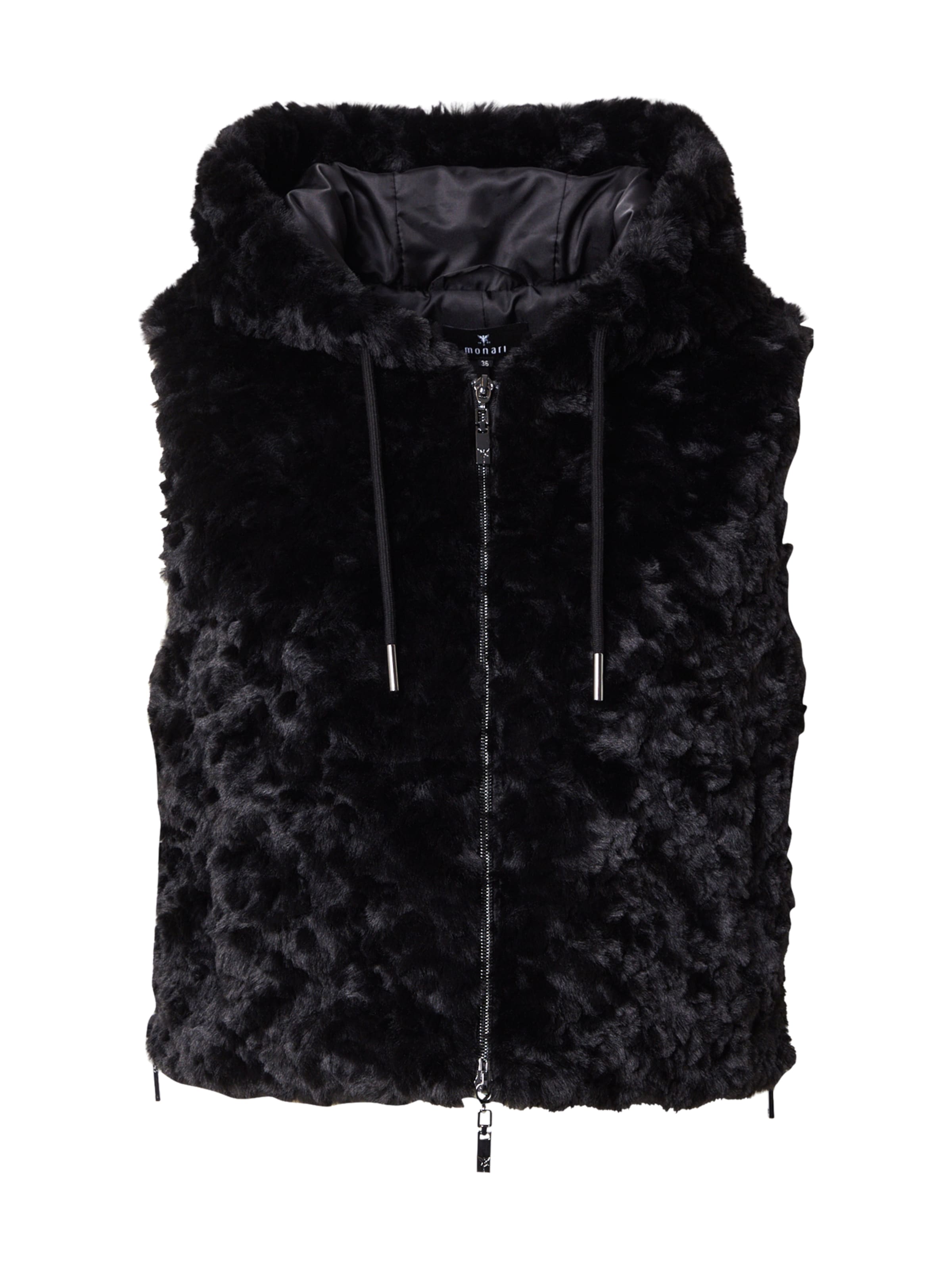 monari Vest in Black: front