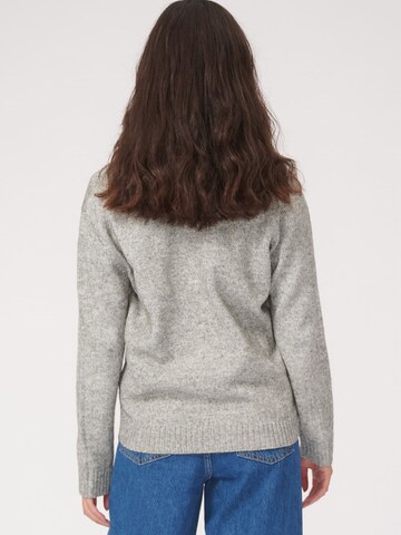 TeeShoppen Knit Cardigan in Grey