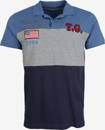 TOP GUN Shirt in Blauw: voorkant