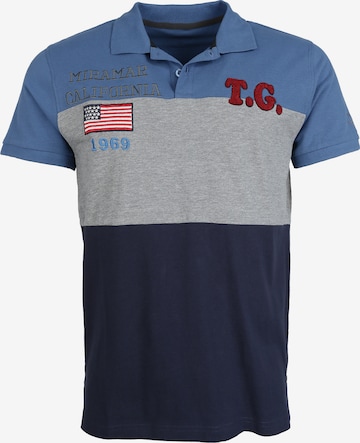 TOP GUN Shirt in Blue: front