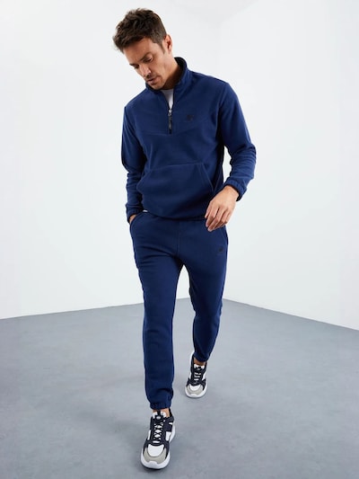 Tommy Life Joggingpak in L in de kleur Navy, Productweergave