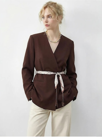 Blazer di Bianco Lucci in marrone