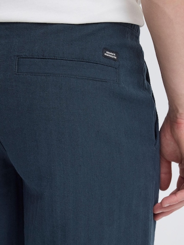 BLEND Regular Bandplooibroek 'BHMorgan' in Blauw