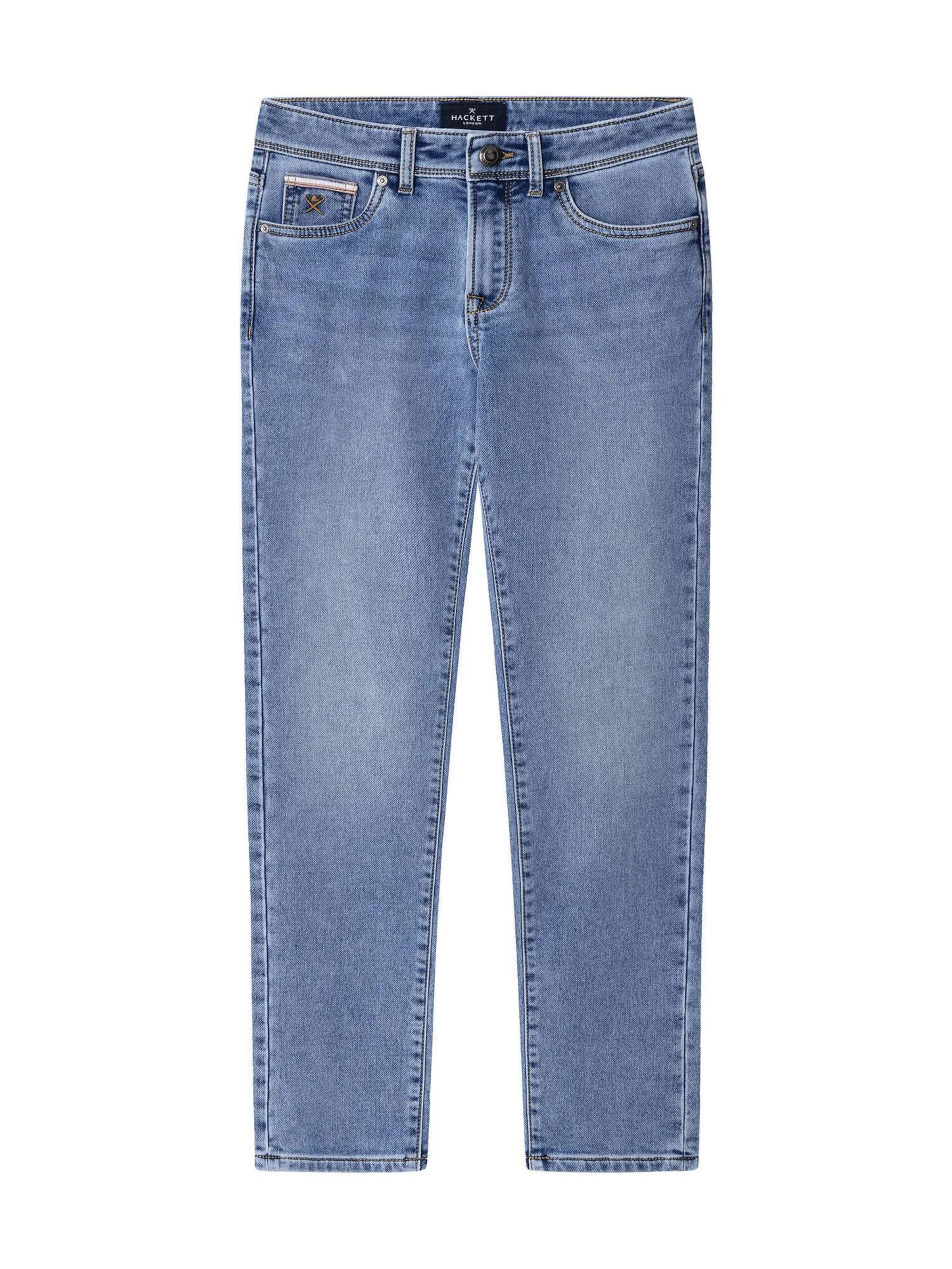 Hackett London Jeans in de kleur Lichtblauw, Productweergave