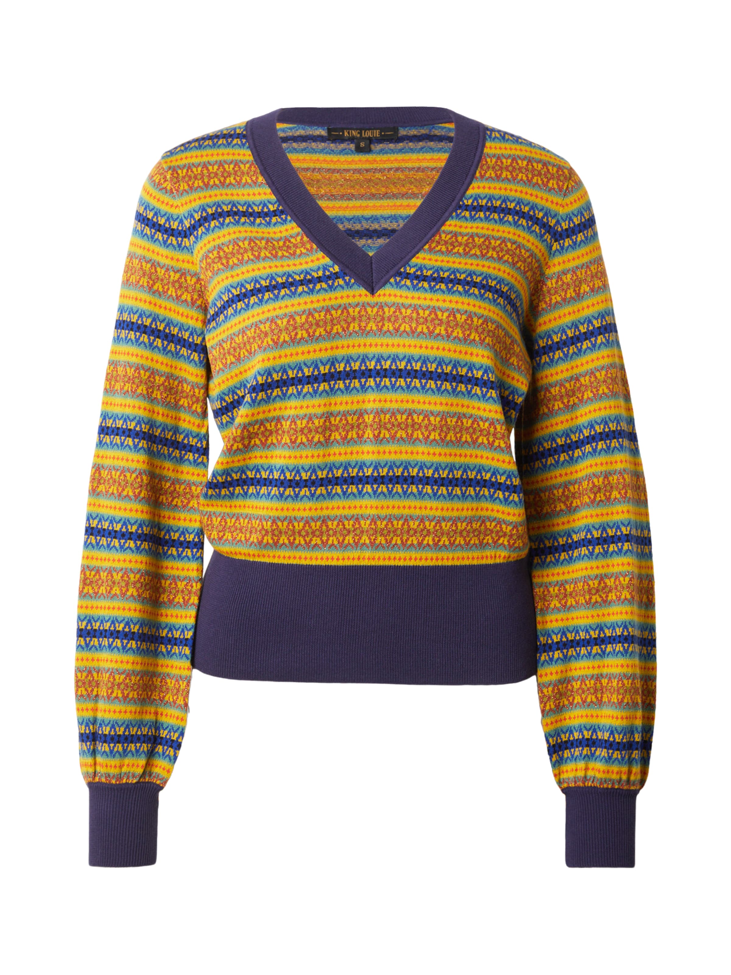 King Louie Pullover 'Bell Rosedale' i gul: forside