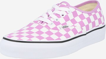 Baskets basses 'Authentic' VANS en rose : devant