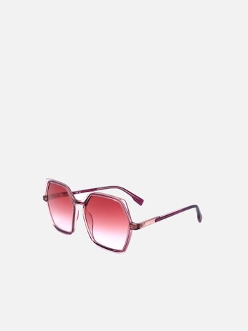 Occhiali da sole 'Karl Lagerfeld KL6083S Dark strawberry/rose 56/17/140 Women Sunglasses' di Karl Lagerfeld in rosso