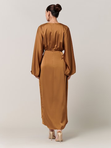 Sável Sukienka 'Irena' w kolorze brązowy