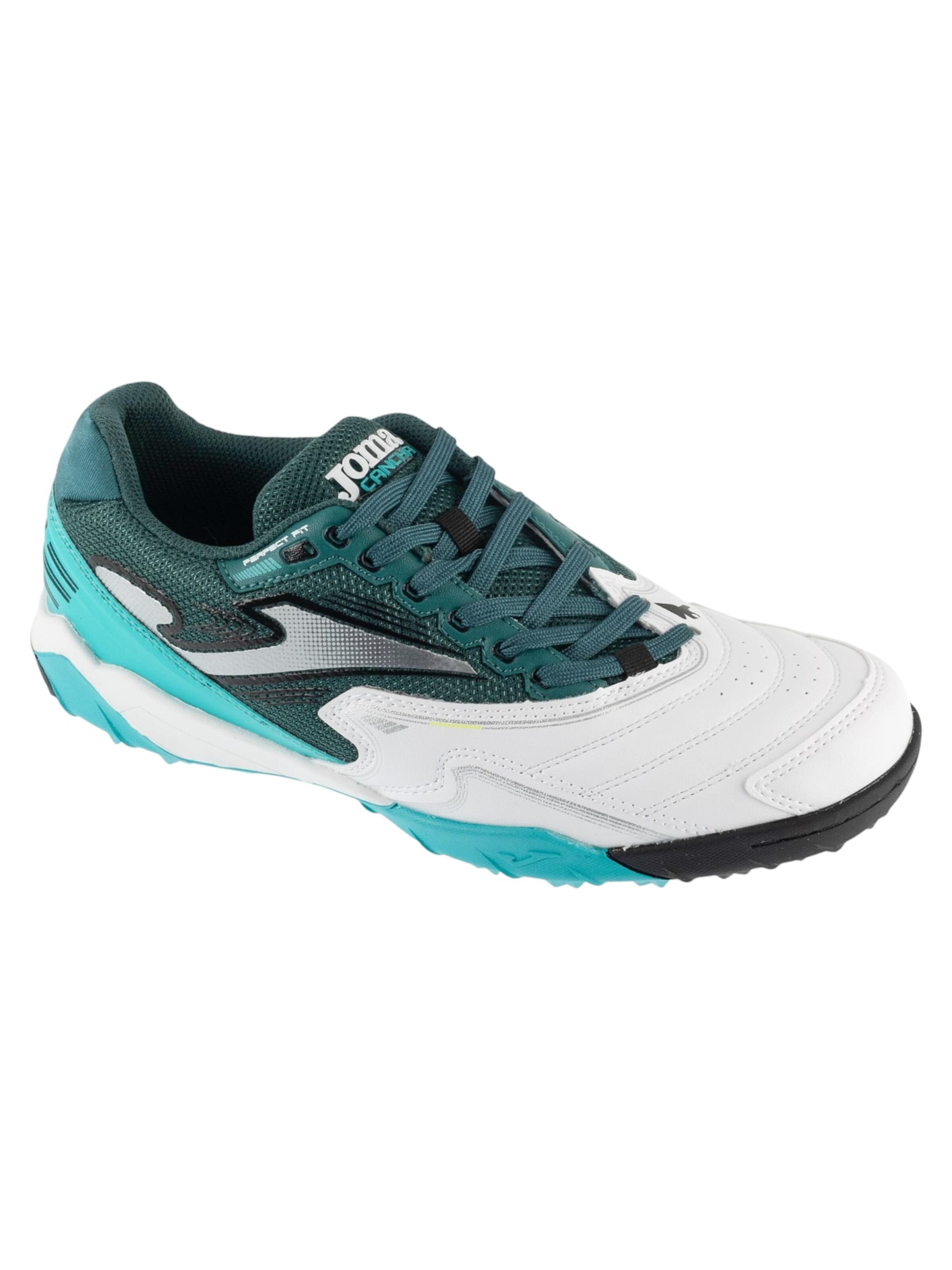 JOMA Voetbalschoen 'Cancha 26 CANS TF' in Wit: voorkant