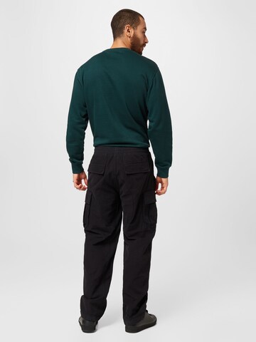 WEEKDAY Loosefit Cargobroek 'Joshua' in Zwart