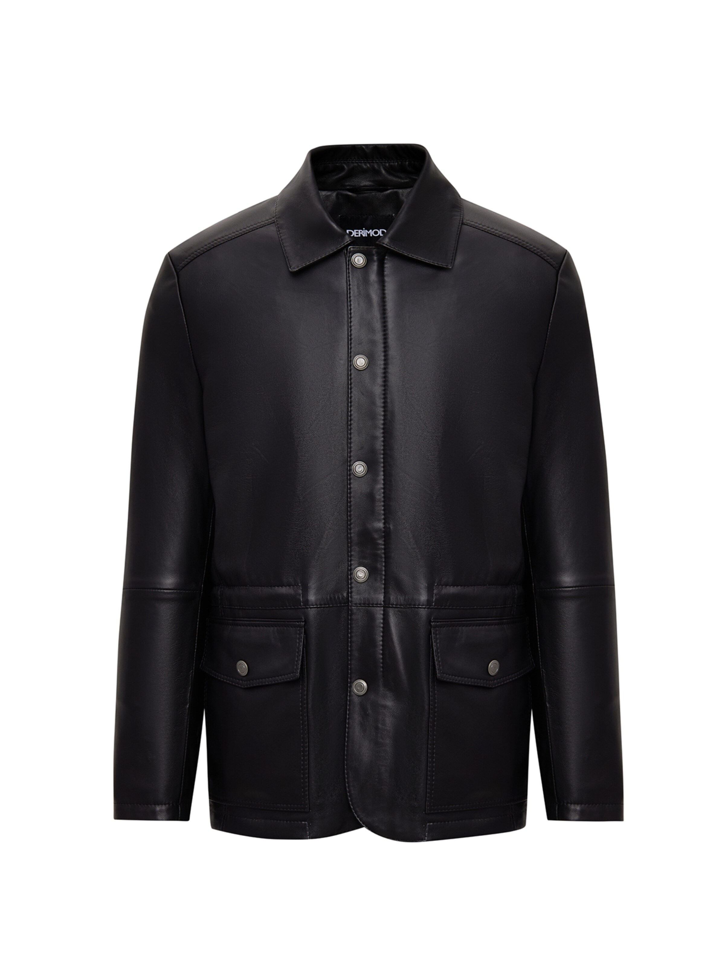 Derimod Jacke 'Salah' in Schwarz: Vorderseite