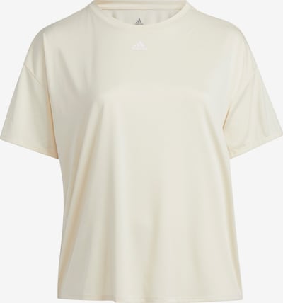Tricou funcțional 'TRNG 3S TEE PS' ADIDAS PERFORMANCE pe alb, Vizualizare produs