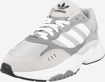 ADIDAS ORIGINALS Σνίκερ χαμηλό 'Retropy F90' σε γκρι: μπροστά