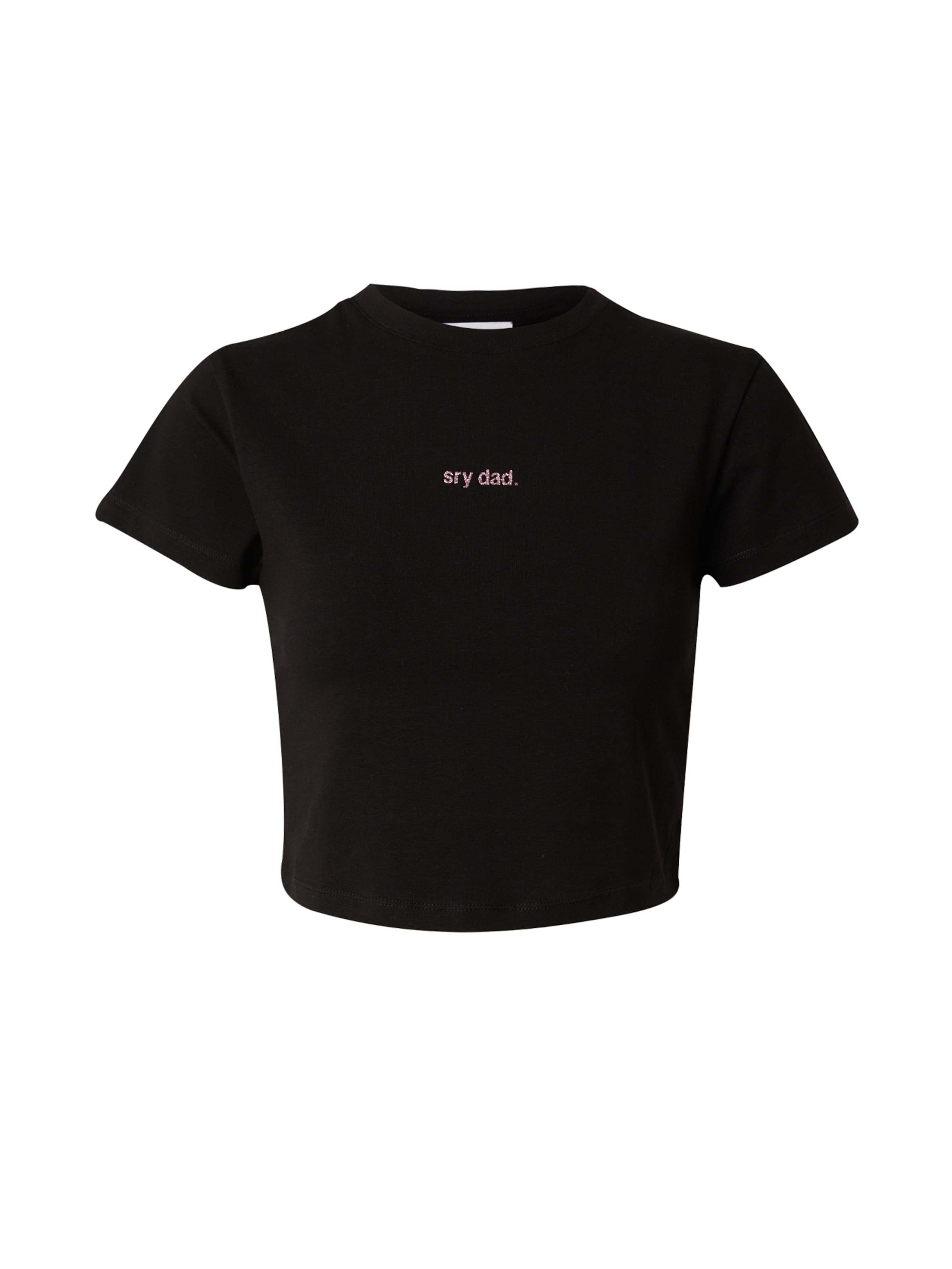 sry dad. Μπλουζάκι σε μαύρο: μπροστά