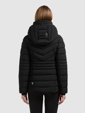 Veste d’hiver ' DALETT' khujo en noir
