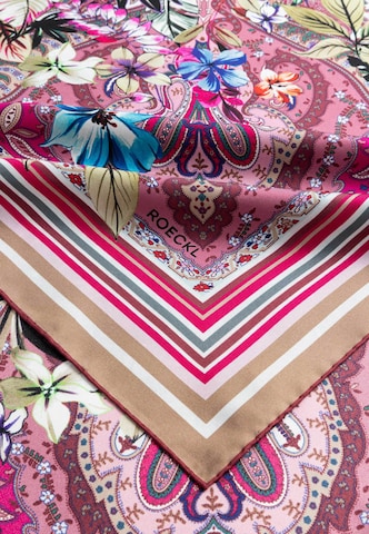 Foulard 'The Art of Flowers' Roeckl en mélange de couleurs