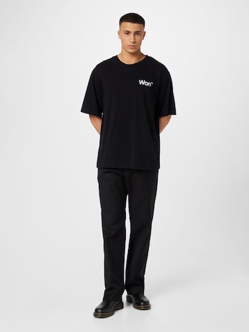 Won Hundred Shirt 'The Staff' in Black