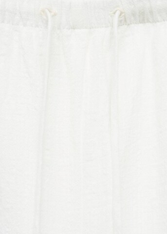 MANGO TEEN Wide Leg Hose 'Fresh' in Weiß