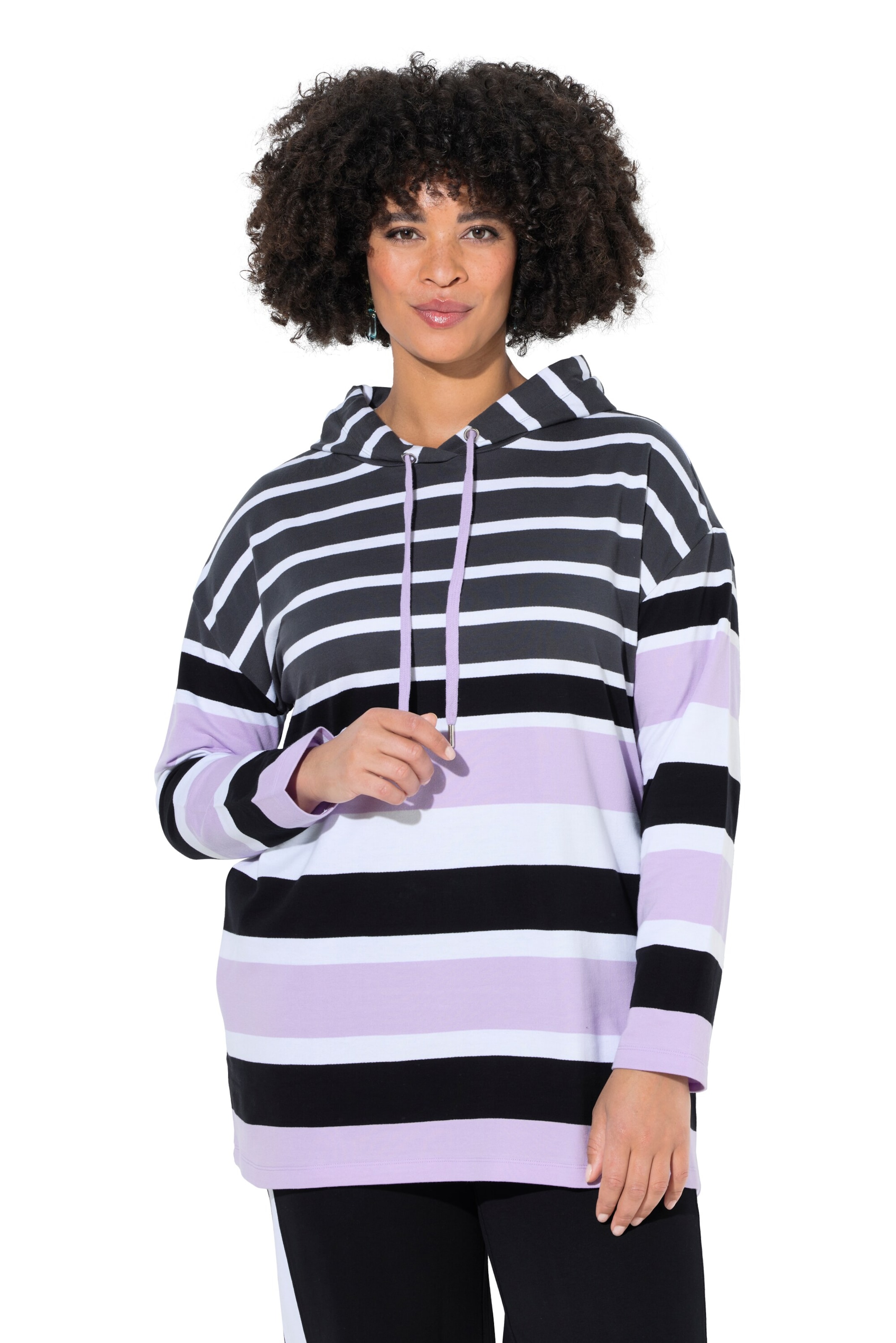 Angel of Style Sweatshirt in Purple: front