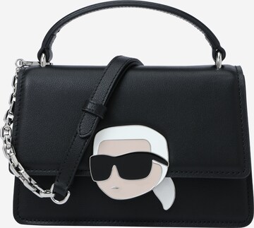 Karl Lagerfeld Handbag 'Ikonik 2.0' in Black: front