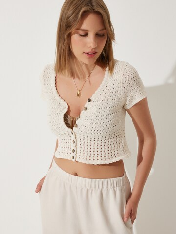 Happiness İstanbul Pletena jopa | bež barva