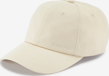 Elbsand Cap in Beige: front