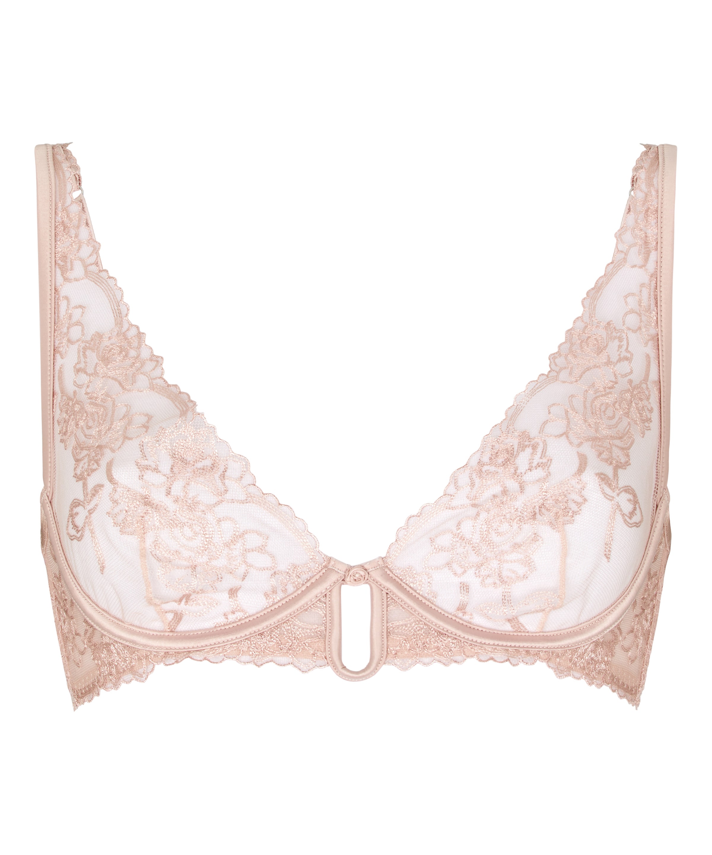 Soutien-gorge Hunkemöller en rose : devant