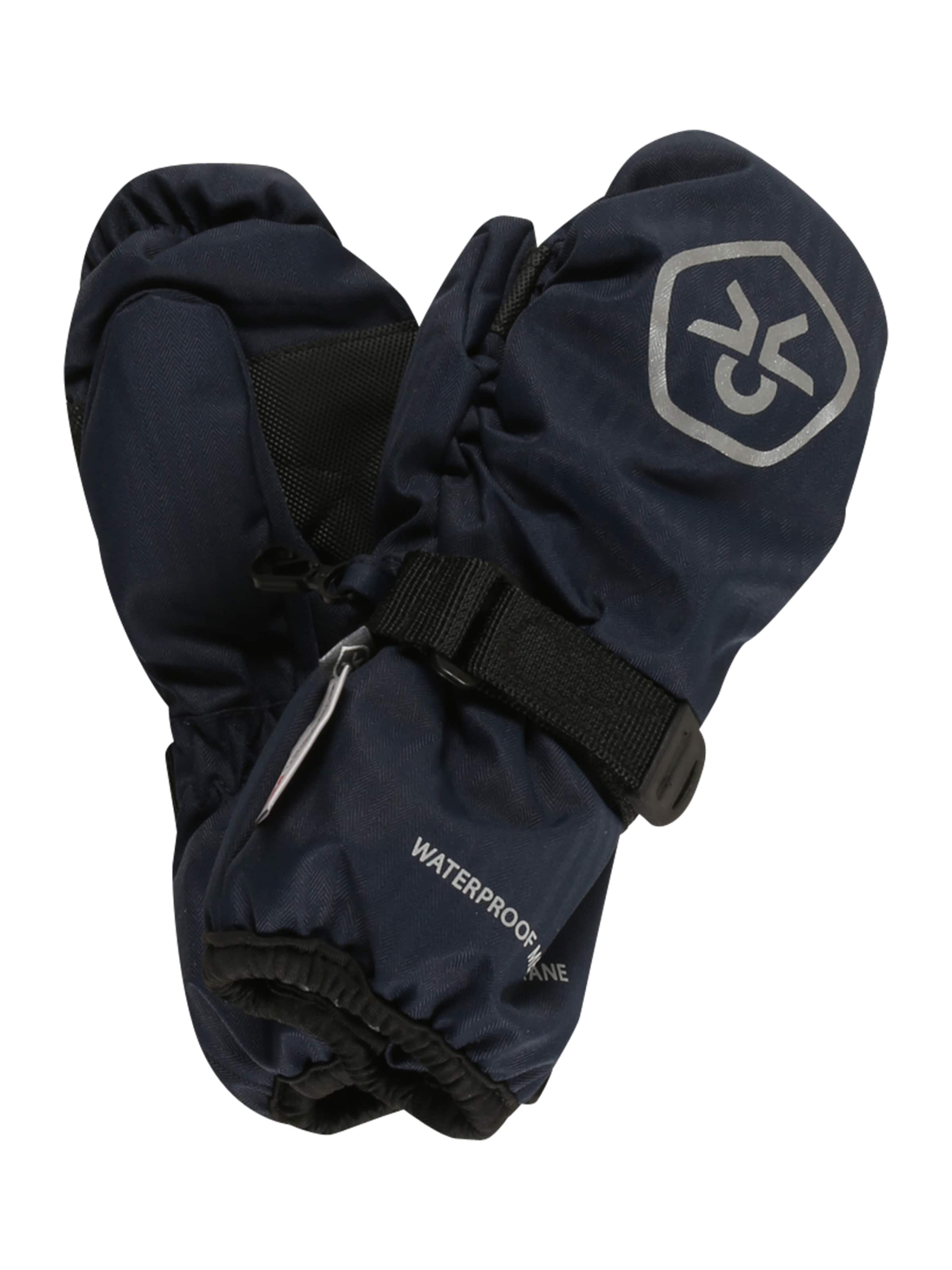 COLOR KIDS Ръкавици 'Mittens' в синьо: отпред