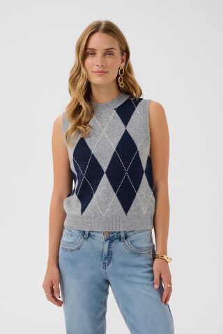 Gilet Love Copenhagen en gris : devant