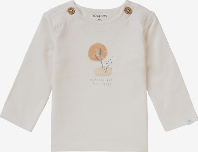 Noppies T-shirt 'Bethal' i beige / mörkgrå / orange / ullvit, Produktvy