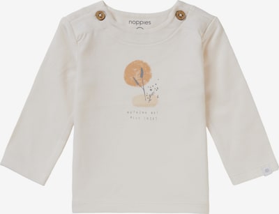 Noppies Camiseta 'Bethal' en beige / gris oscuro / naranja / blanco lana, Vista del producto