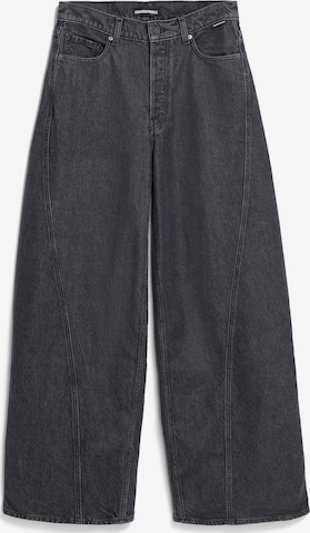 ARMEDANGELSLoosefit Traperice 'AALTHEA' - crna boja: prednji dio