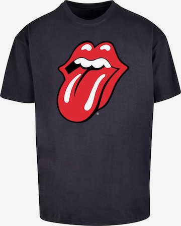 F4NT4STIC Shirt 'The Rolling Stones' in Blau: Vorderseite