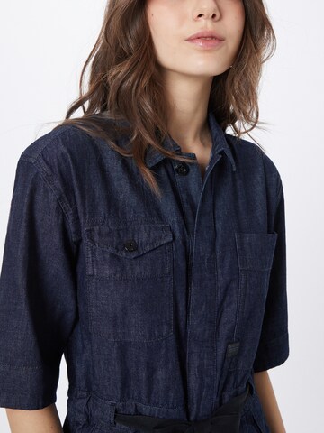 Robe-chemise 'Army' G-STAR en bleu