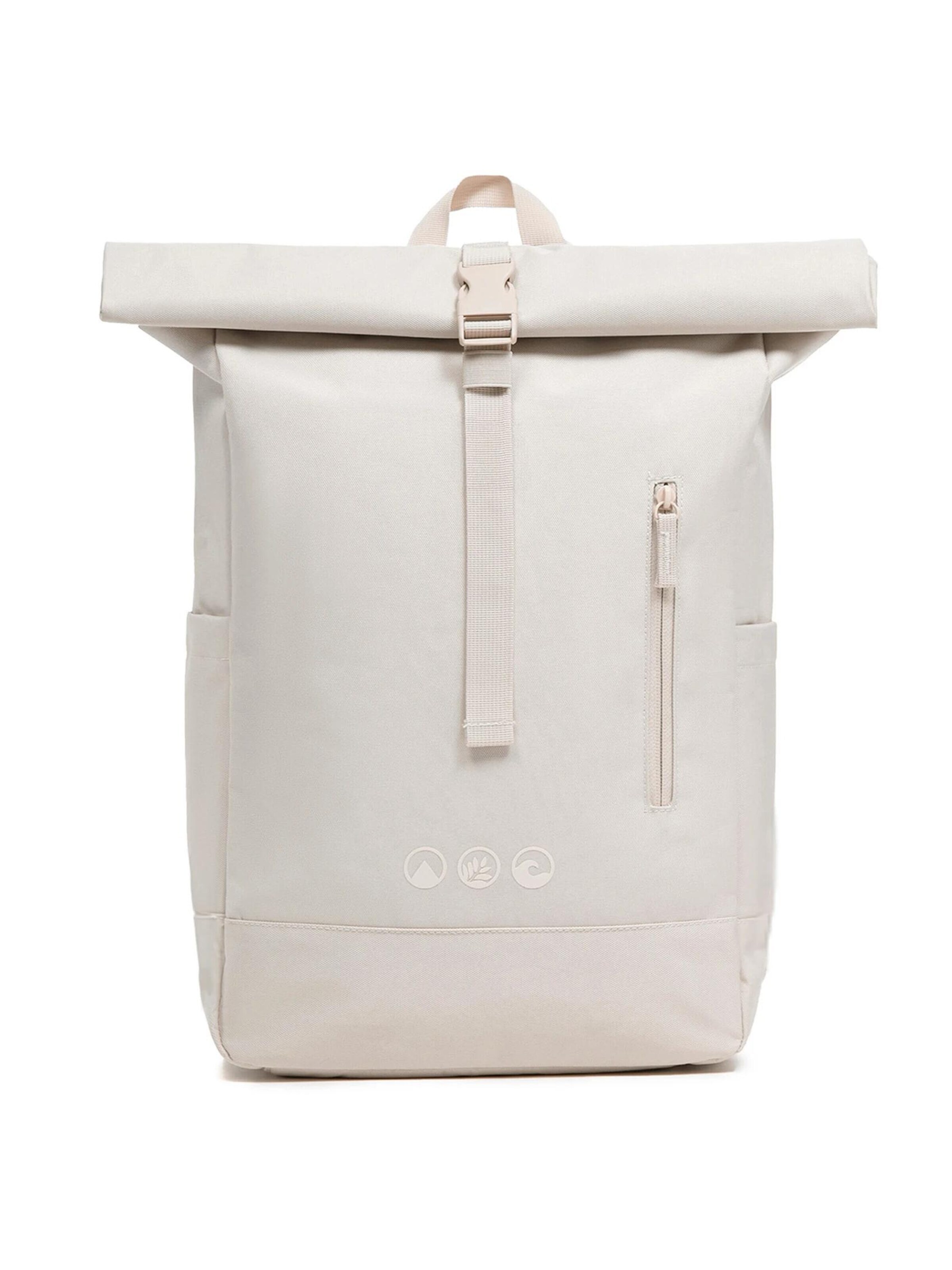 SONS OF ALOHA Rucksack 'Rolltop NALU 15 Zoll Sportrucksack'‌‌‌‌ in Beige: Vorderseite