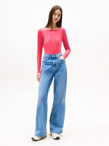 Tommy Jeans Rövid body - piros
