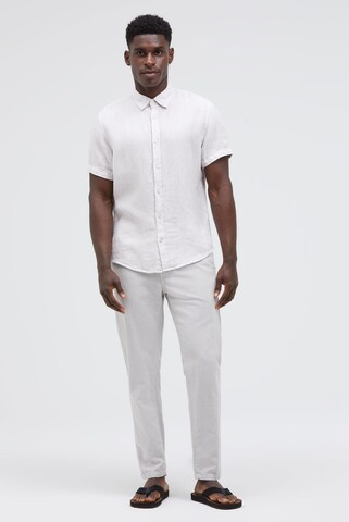 CMPD Slim fit Button Up Shirt in Grey