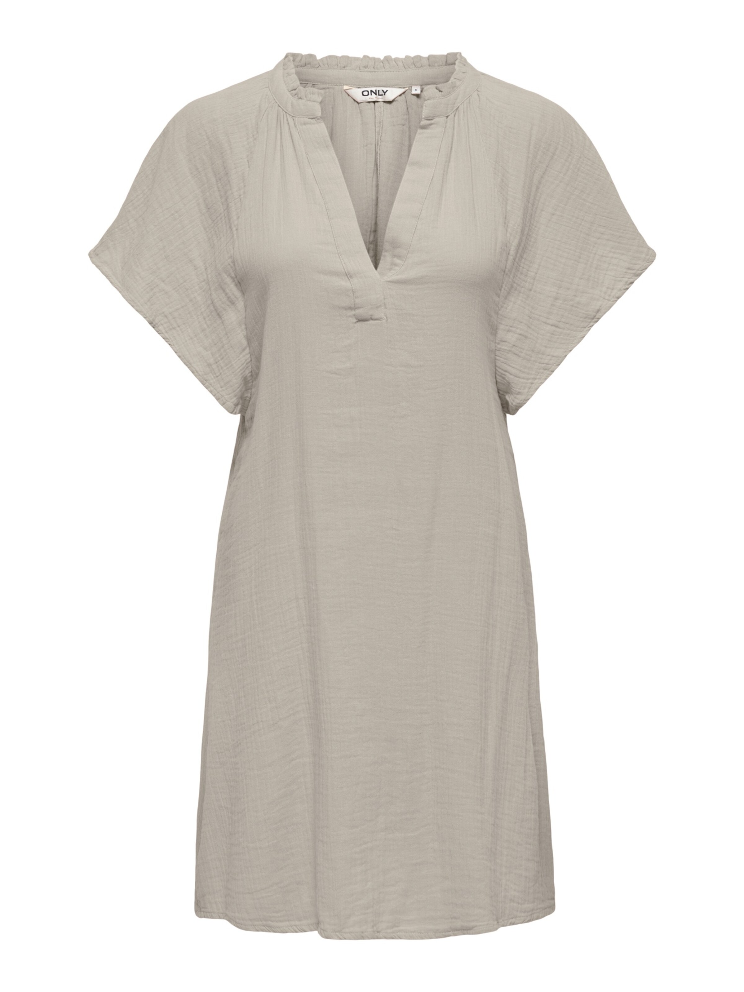 Robe 'ONLTHYRA' ONLY en gris : devant