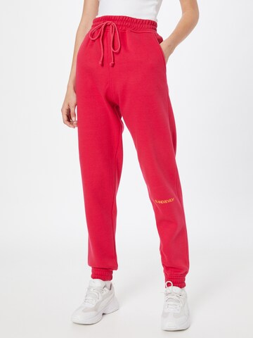 Public Desire Tapered Nadrág - rózsaszín: elől