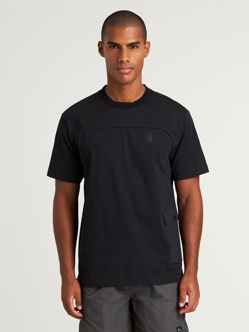 CHASIN' Shirt 'Versa' in Black: front