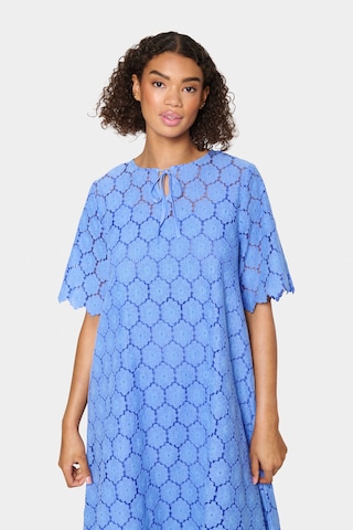SAINT TROPEZ Jurk 'Zoja' in Blauw