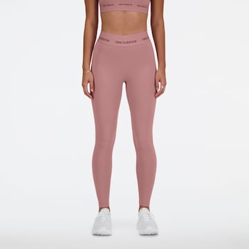 new balance Skinny Sports trousers 'Sleek 25' in Pink