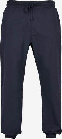 Urban Classics Tapered Pants in Blue: front