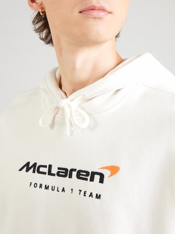 HOLLISTER Sweatshirt 'MCLAREN' in Beige