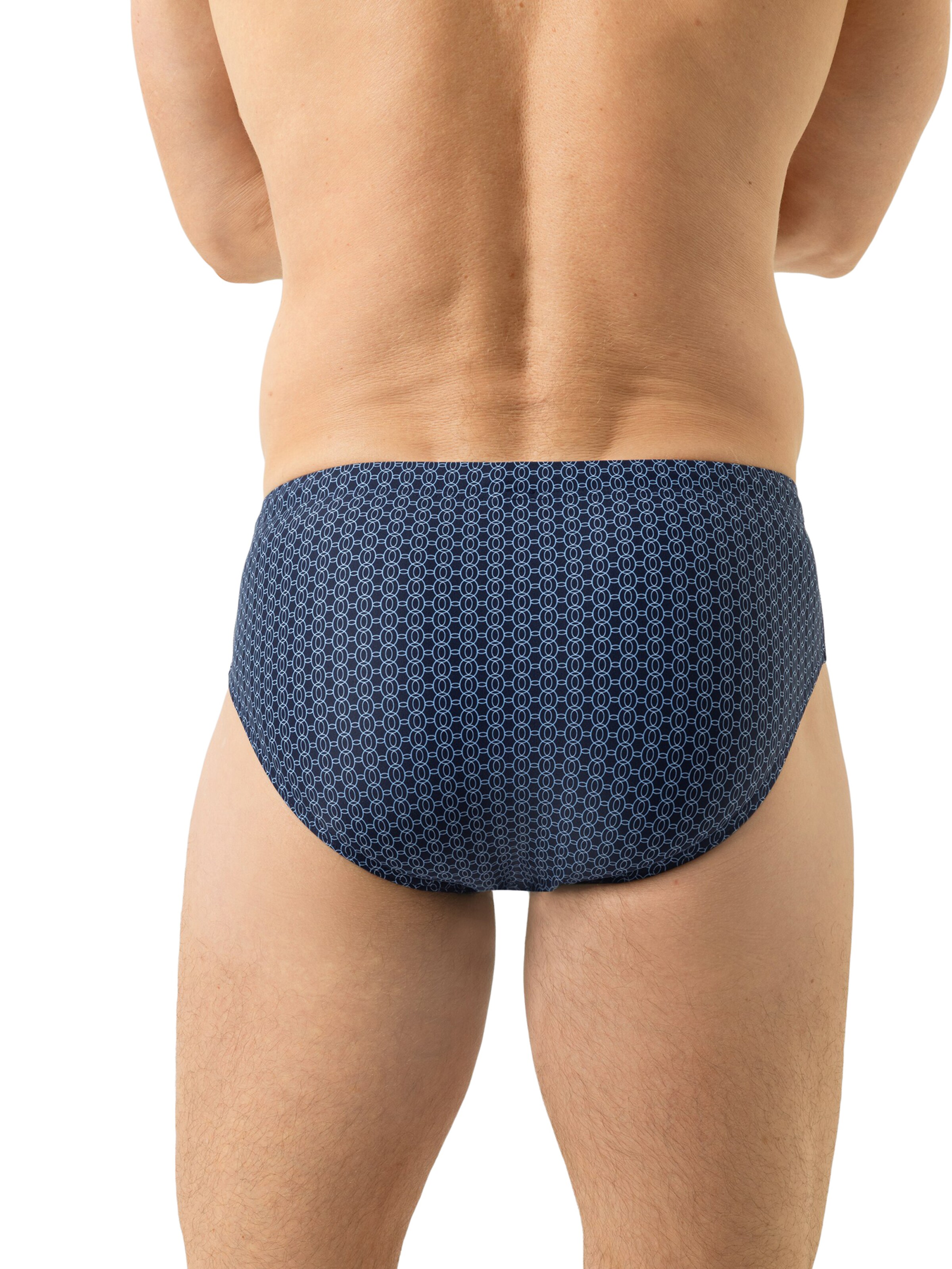 Mey Bathing trunks 'Tidal Rings' in Blue