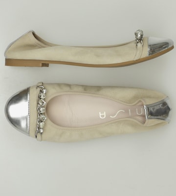 UNISA Ballerina 35 in Beige: Vorderseite